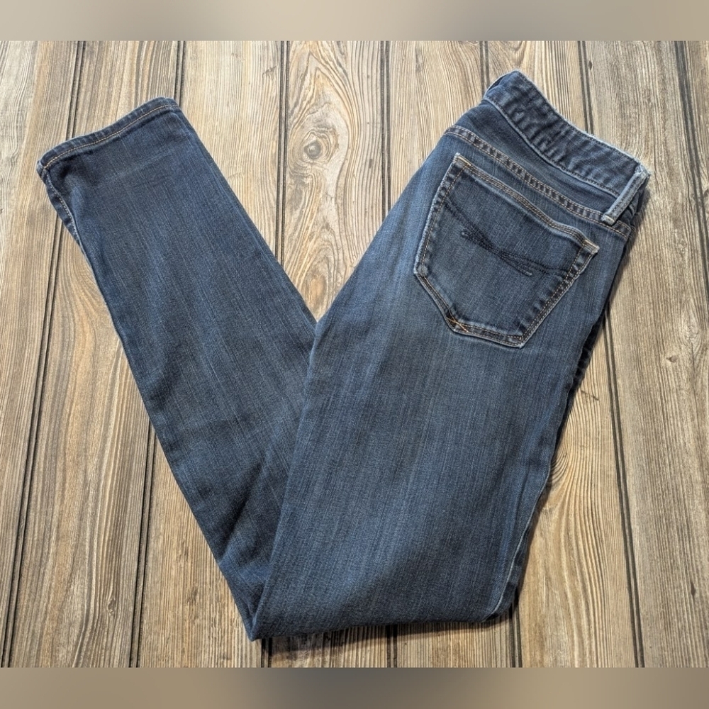 Gap 1965 size 27/4 skinny jeans with flag patch